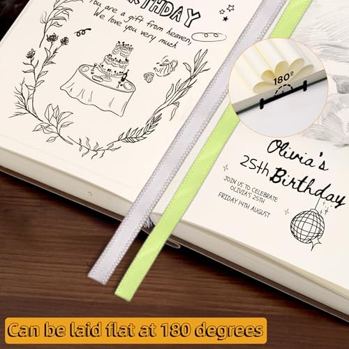 Thick Blank Journal Notebook 400 Pages 3.9 × 5.5 No Lines Soft Leather Pocket Blank Notebook for Women Drawing Book Memo Writing Sketch Diary Notebook Upgrade Page (Marigold)