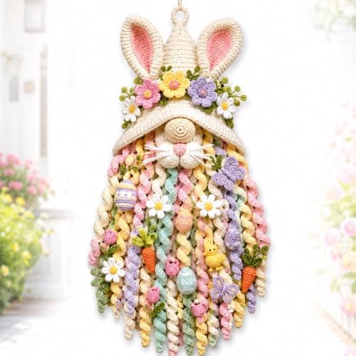 DIY Seasonal 3D Crochet Door Hanger Kit Collection, Easy Beginners