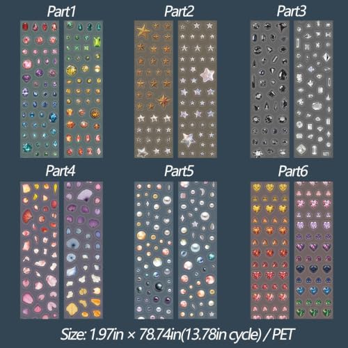 PET Tape Stickers for Journaling Supplies,Floral Stickers for Scrapbooking