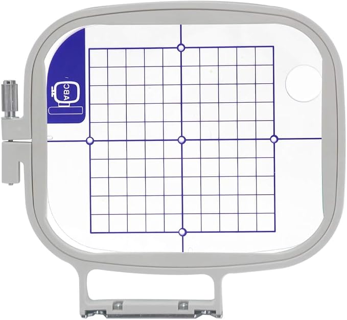 Sew Tech Embroidery Hoop for Brother, 4x4in 100x100mm SA443 EF83 Frame | Fits PE900 SE2000 PE800 PE780D PE770 PE700 SE2100 SE1950 SE1900 NS1250E NS2850D Brother; Baby Lock Bloom Accord Ellure