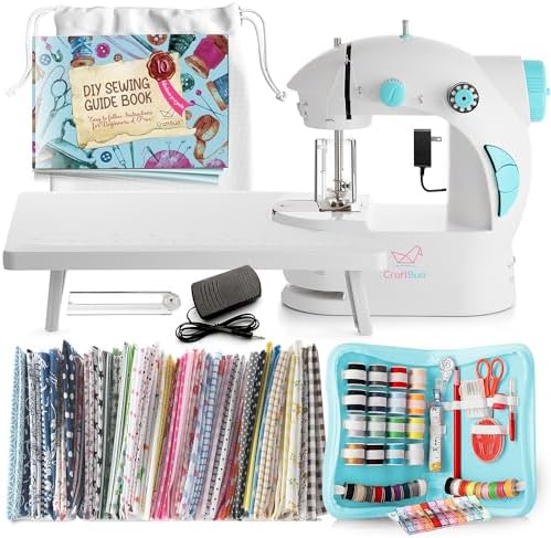 CraftBud Mini Sewing Machine for Beginners, Adults and Kids Sewing Machine