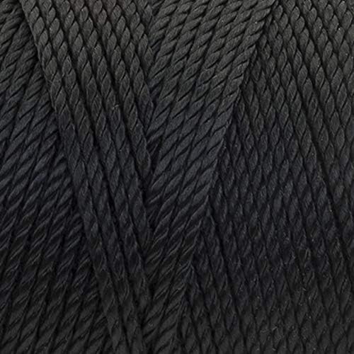 Red Heart Crochet Thread Black Crochet - 2 Pack of 0 - Nylon - Size 18-150 Yards - Knitting/Crochet
