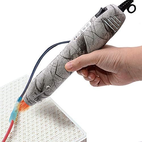 mofa Resin Heat gun,6.6ft Cable 300W Heat Gun for Crafts,Acrylic Paint Dryer Multi-Purpose Electric Heating Nozzle (Marble)