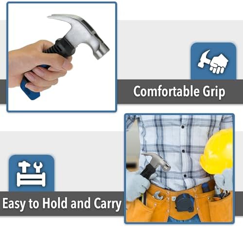 Mr. Pen- Claw Hammer, 8oz, Blue, Magnetic