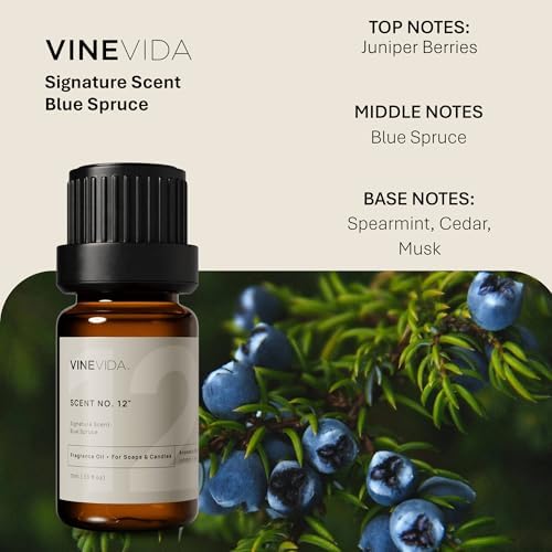 VINEVIDA [0.33oz] Scent No.12 Fragrance Oil for Candle Making and Soap Making - Premium Candle Scents for Soy Candles