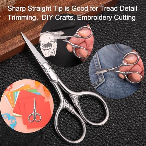 Small Precision Scissors, 3.5in Beauty Grooming Kit