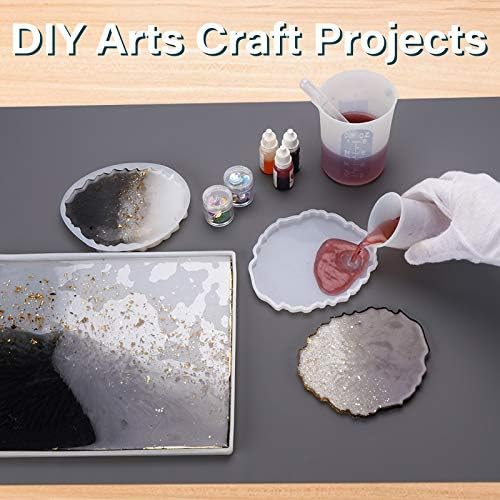 Gartful Silicone Mat Dark Grey 25.2" x 17.7", Large Craft Sheet, Desk Work Mat & Countertop Protector