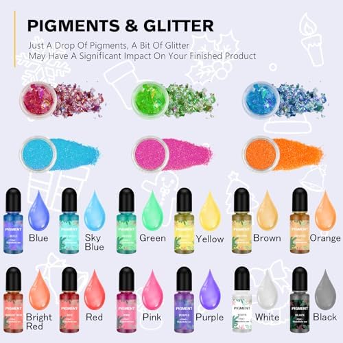 IGaiety Complete Resin Jewelry Making Kit with Silicone Molds for Beginners