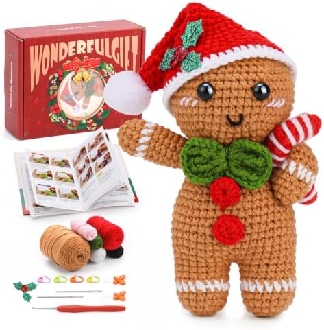 Crochet Kits for Beginners, Crochet Starters Kit with Tools, Storage Box