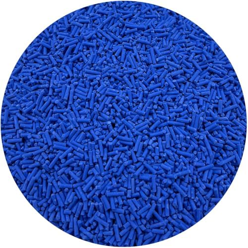 150g Fake Sprinkles Resin Sprinkles Clay Sprinkles Fake Candy Sprinkles Polymer Sprinkles Polymer Clay Slices for Resin Nail Slime Scrapbook DIY Art Crafts Making(233-deep Blue)