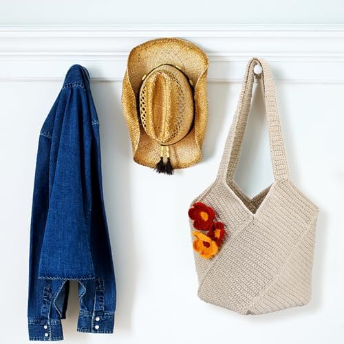 Pnytty Beginner Crochet Kit for Adults, Shoulder Bag Crochet Starter Kit