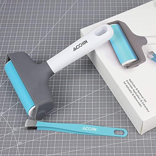 AOOIIN Rubber Brayer Roller & Mat Tweezers Remover Tool Set Craft
