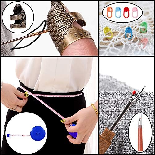 JNENERY Punch Needle, 43 Pieces Punch Needle Tool Embroidery Kit