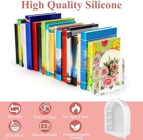 Large Resin Molds 3 PCS Arch Silicone Molds Kit Deep Pour Molds for Epoxy Resin Flower Preservation Furniture Decoration