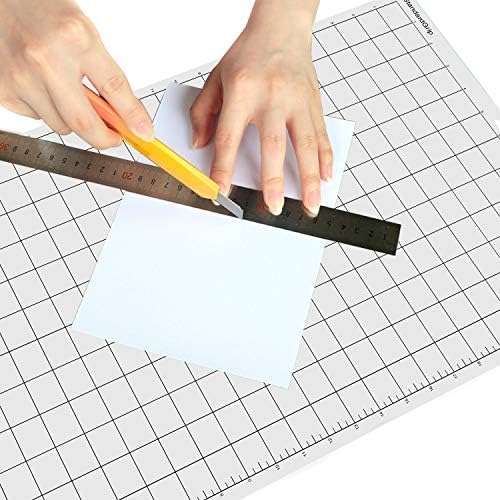 REALIKE StandardGrip Cutting Mat Compatible with Cricut Maker 3/Maker 4/Maker/Explore 3/4/Air 2/Air/One(3 Mats,12x24 inch) Standard Adhesive Non-Slip Cut Mats for Crafts, Quilting, Sewing and All Arts