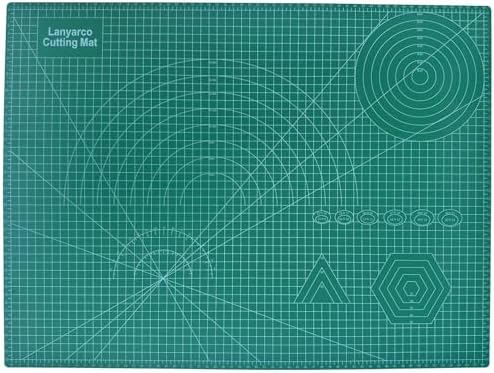 Gundam Model Builder's Self Healing Cutting Mat Rotary Sewing Mat Quilting Cutting Board, Craft Cutting Board for Sewing, Double Sided, 2.4 Pounds, 5-layer 18" x 24"(A2)