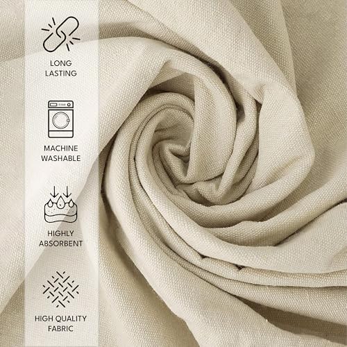 Canvas Drop Cloth for Painting (Size 12 x 15 Feet, Pack of 1) - Pure Cotton Painters Drop Cloth for Painting, Furniture & Floor Protection - All Purpose Thick Canvas tarp with Double Stitched Edges