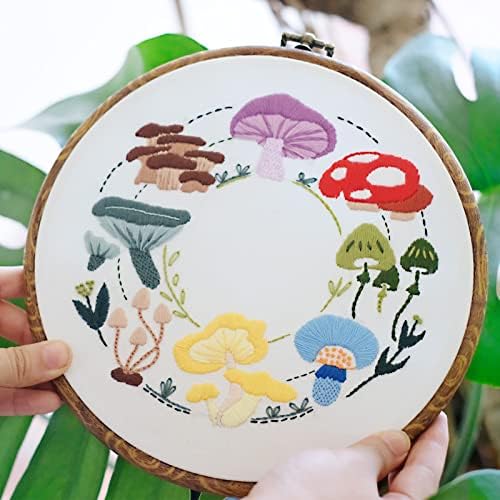 HAND U JOURNEY Basic Embroidery Kit, 28 Stitch Techniques