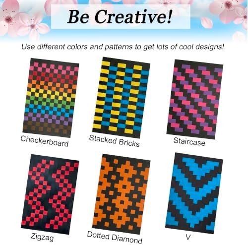 Origami Joy 15 Paper Weaving Project • Anxiety Relief PaperCraft • DIY Placemats with ¾-inch Paper Strips and 9x14-inch Mats • Beginner Learn to Weave • Arts & Craft Kits for Home and Classroom Decor
