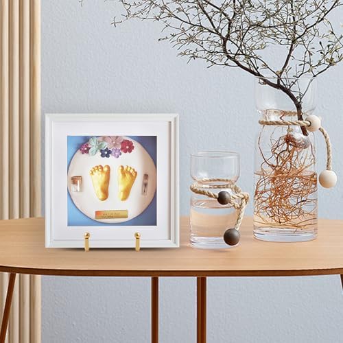 Plate Holder Easel Display Stand - 4.5 inch Metal Plate Stands for Display - Tabletop Picture Stand - Gold Iron Easels for Display Pictures | Photo Frames | Book | Decorative Plates | Plaque -4 Pack