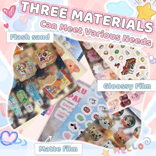 60 Sheets Japanese Sticker Book 1300+ Cartoon Animal Scrapbook Journal Stickers Cute Korean Stickers for Journaling Scrapbooking Supplies Kawaii Vintage Sticker for Kids Adult DIYCosmtic Books