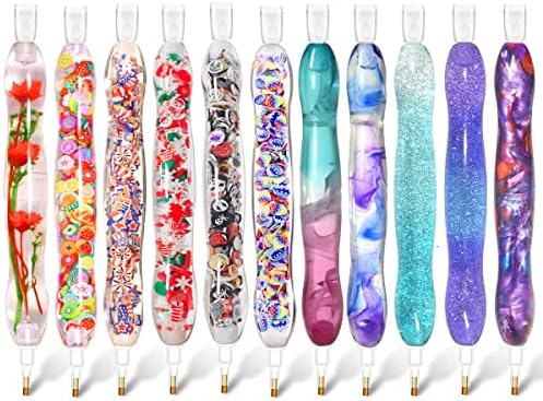 Praise V Do Diamond Painting Pen,Diamond Art Pen,Diamond Painting Pen Kit Tool Accessories Stylus Drill Pen for Diamond Painting Nail Art Cell Phone Decoration Diamond Art 3RedFlowers