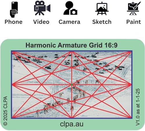 Harmonic Armature Directors Viewfinder Card