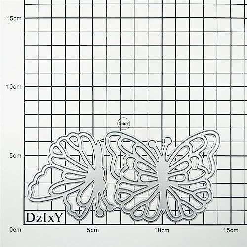 Beautiful Two Butterflies Metal Cutting Dies for Card Making