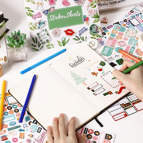 Planner Stickers - Monthly Planner Stickers and Accessories 25 Pages