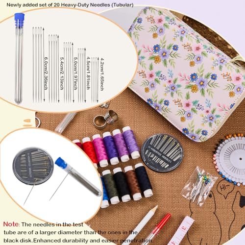 Bobode Cute Travel Sewing Kit for Adults,Beginners and Emergency