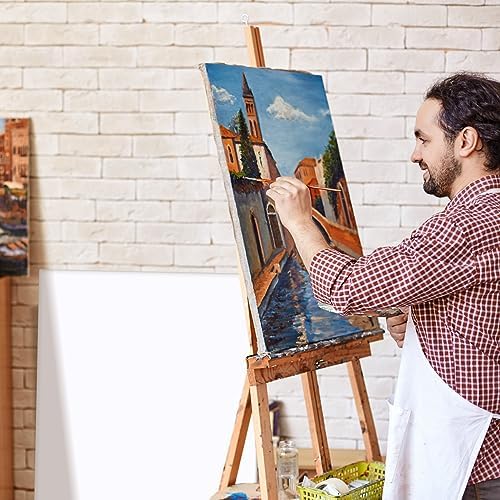 Sherr 6 Pcs Large Blank Painting Canvas Stretched Primed, 30 x 20 Inch