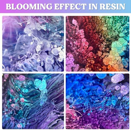 LET'S RESIN 48pcs Concentrated Alcohol Ink Set,Vibrant Color (Each 0.35oz)