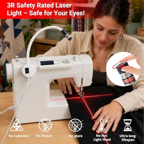 Magnetic Positioning Quilting Light for Sewing Machine & Heat Press