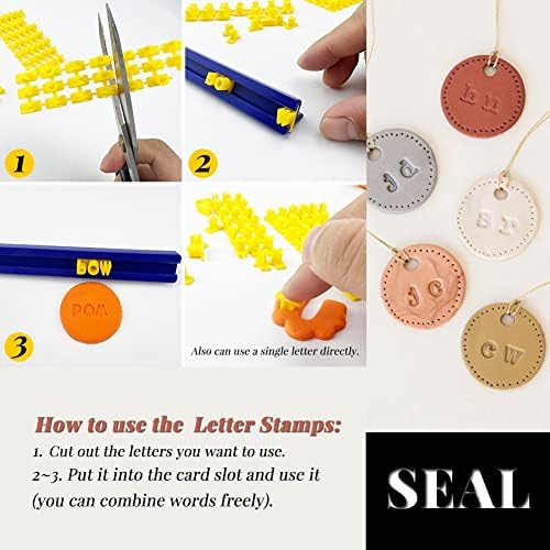 PTFJZ Polymer Clay Cutters for Earring Making 76pcs Clay Tools Set 67 Shapes Stainless Steel Clay Cutters with 8 Circle Shape Cutters 1 Letter Stamp