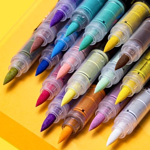 Guangna 240 acrylic paint markers for stones, fabric, wood, and more