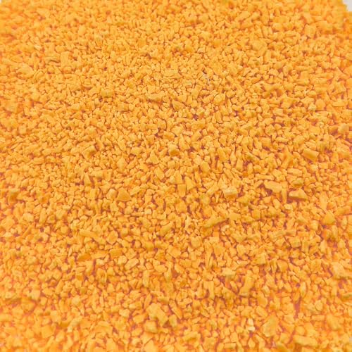 100G Crushed Polymer Clay Slices - Irregular Resin Sprinkles for Nail Art, DIY Phone Case Crafts (21-Orange)