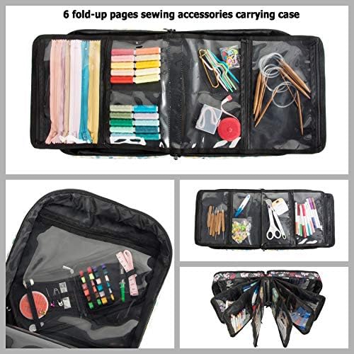 PACMAXI Sewing Accessories Storage Bag, Knitting, Craft Tools