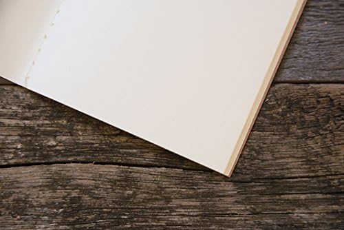 WANDERINGS Blank Regular Size Travelers Notebook Inserts | 4.25" x 8.25" (11 x 21cm) | 100 GSM Paper | 3 Hand-sewn Booklets/180 Pages | Travelers Notebook Refills for Journals, Diaries, Planners