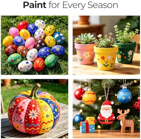 Nicpro Ultramarine Blue Large Acrylic Paint (16.9oz, 500ml), Rich Pigments | Non Toxic Craft Paint for Multi Surface, Canvas, Wood, Fabric, Stone - Art Painting Supplies for Beginners, Artists & Adults