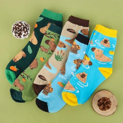 Jeasona Women's Cute Socks Fun Gifts for Wife Mom Daughter Girlfriend