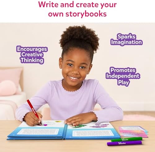 Skillmatics Storybook Art Kit – Unicorns & Princesses, Craft & Writing Kit