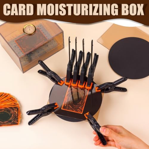 Card Flattening Kit Trading Card Flattening Tool Kit UV Protection, Acrylic