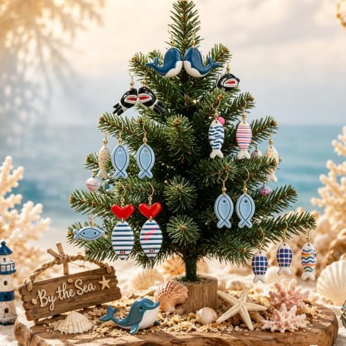 Fish Clay Cutters for Polymer Clay Earrings Jewelry Making