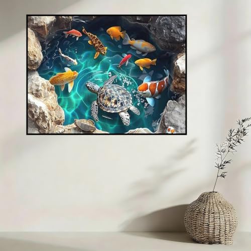 Lophomie Diamond Art Kits for Adults, 5D Diamond Painting Kits 16x12 in