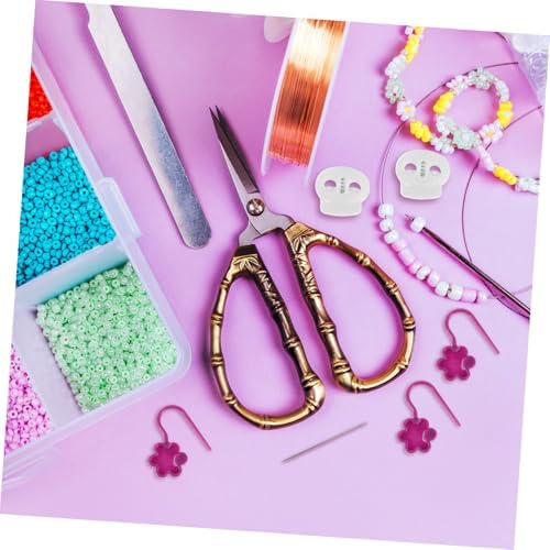 DOITOOL Knitting Tool Kit with Needle Stoppers Crochet Needles Yarn Clips Row Counters for Easy Crafting and Enhanced Project Efficiency