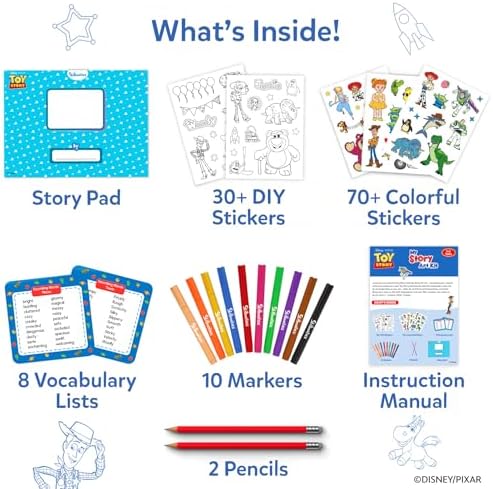 Skillmatics Story Art Kit – Disney•Pixar Toy Story, Storytelling Craft Kit
