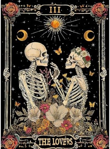 Skull Diamond Art Kits for Adults Funny Diamond Painting Kit for Beginner