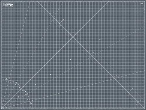 Elan Cutting Mat A0 Gray, Extra Large Self Healing Cutting Mat 36 x 48 Inch, 5-Ply Craft Board Gray, Hobby Board for Crafts 36x48 Inch