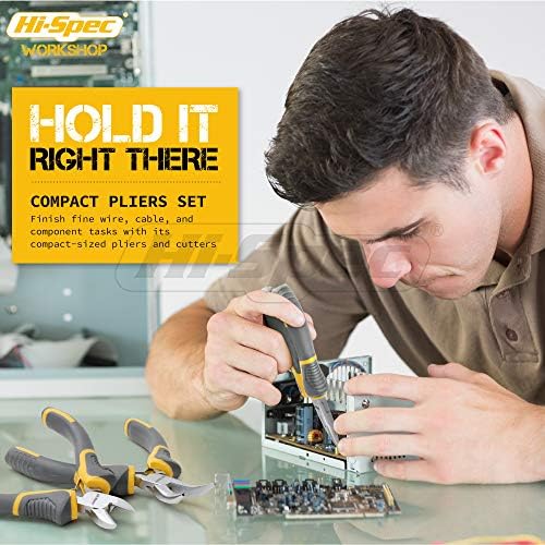 Hi-Spec 32pc Electronics Repair & Opening Tool Kit Set for Laptops, Phones, Devices, Computer & Gaming Accessories. Precision Small Screwdrivers with Pentalobe Bits for iPhones & MacBooks (Pack of 2)