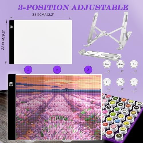 Qiveaory 165Pcs Diamond Painting Accessories Kit